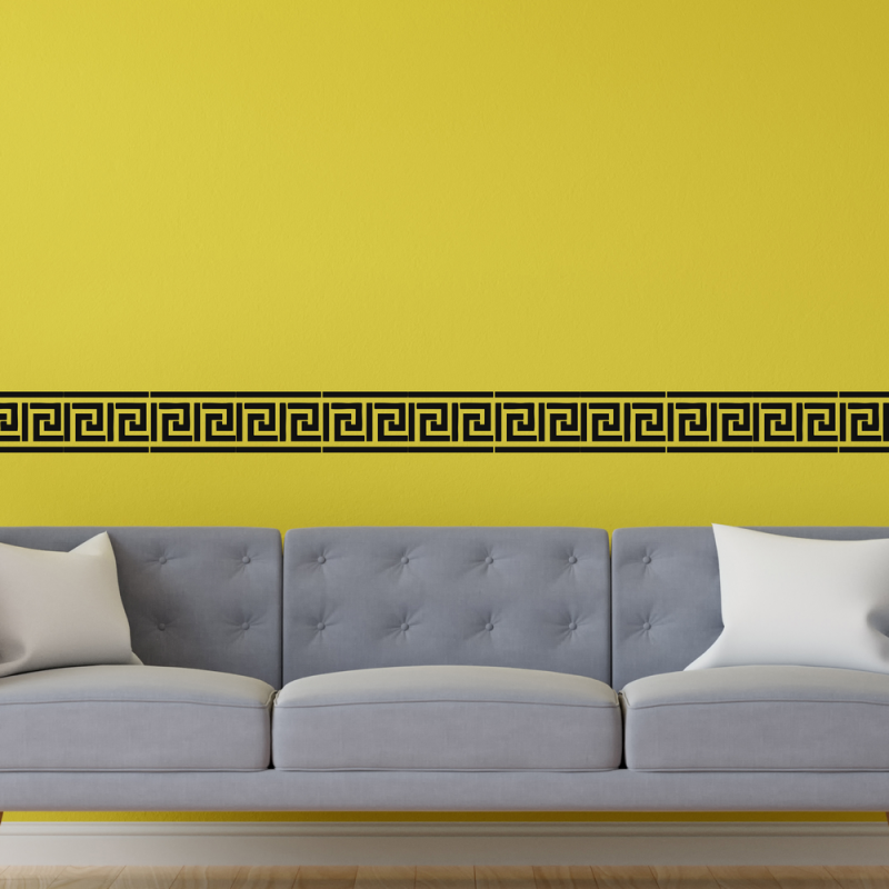 Versace Bordür Kenarlık Stencil Şablon Versace Bordür Kenarlık Stencil Şablon