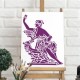 Antik Yunan Afrodit Stencil Şablon Antik Yunan Afrodit Stencil Şablon