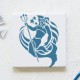 Antik Yunan Posedion Stencil Şablon Antik Yunan Posedion Stencil Şablon