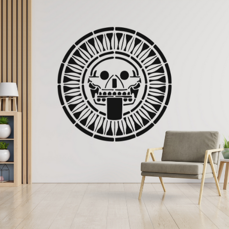 Aztek Stencil Şablon Aztek Stencil Şablon