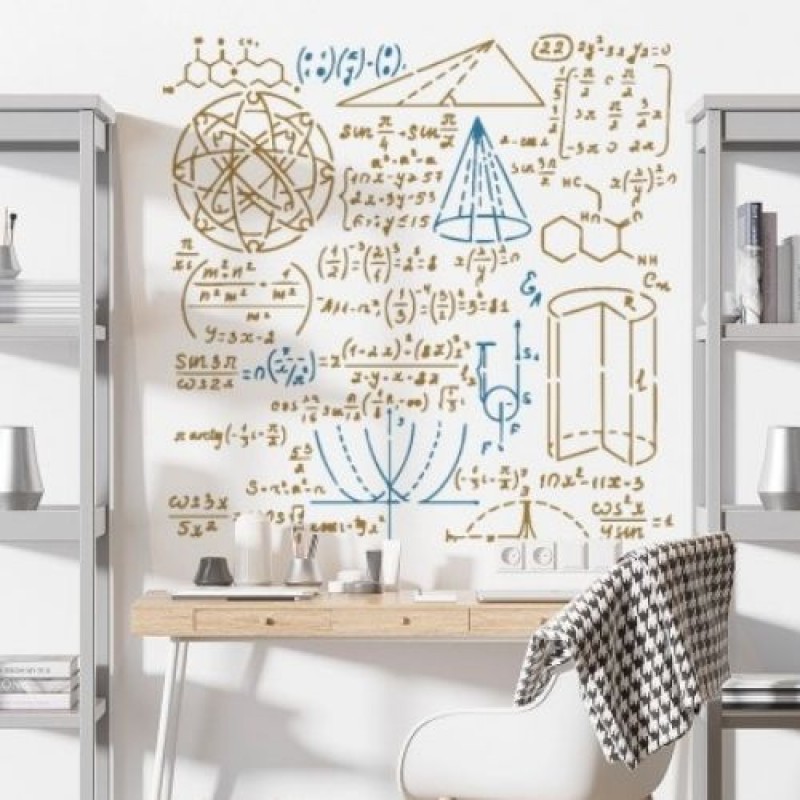 Matematiksel Formüller Stencil Şablon