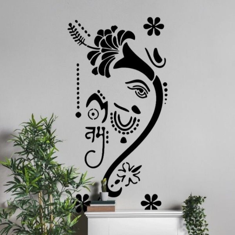 Hint Deseni Stencil Şablon