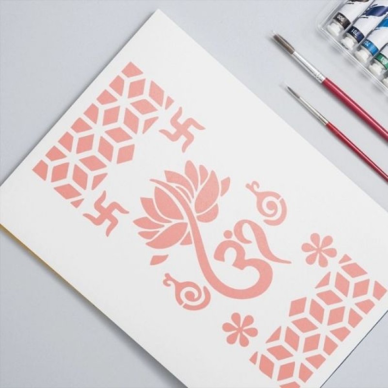 Hint Desenleri Stencil Şablon