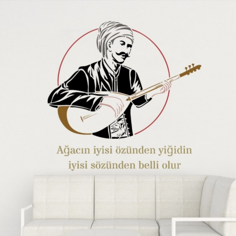 Karacaoğlan Stencil Şablon
