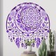 Mandala Düş Kapanı Stencil Şablon Mandala Düş Kapanı Stencil Şablon
