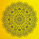 Mandala Stencil Boyama Şablonu Mandala Stencil Boyama Şablonu